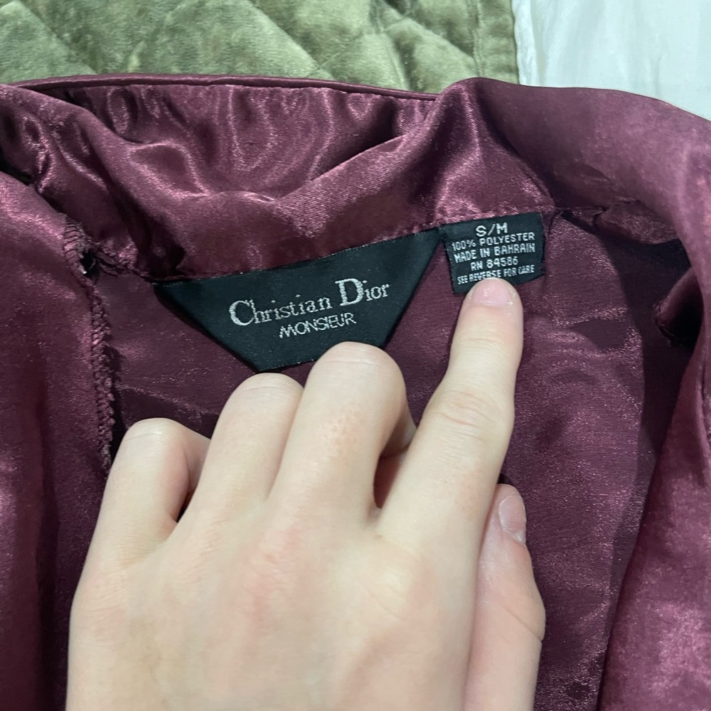 christian dior blouse